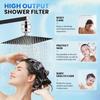 High Output Water Heater Pre-Filter 18 Stage Filtration Showerhead Filter  Bathroom Tap
