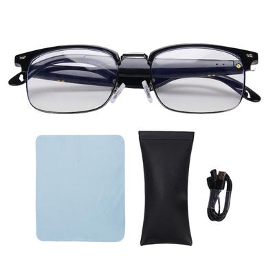 Smarte Brille mit Sprachassistent Touch-Steuerung Bluetooth Smart AI Übersetzerbrille Unterstützt 150