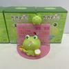 Frog Stand-Up Decoration, Resin Plus Acrylic Stand-Up Combination, Cute And Stress-Relieving Office Decor