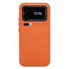 Luxury Solid Color Rock Sand Frosted Soft Silicone Case For Xiaomi MI 17 Pro Max Poco F8 Ultra Magnetic Wireless Charge Cover