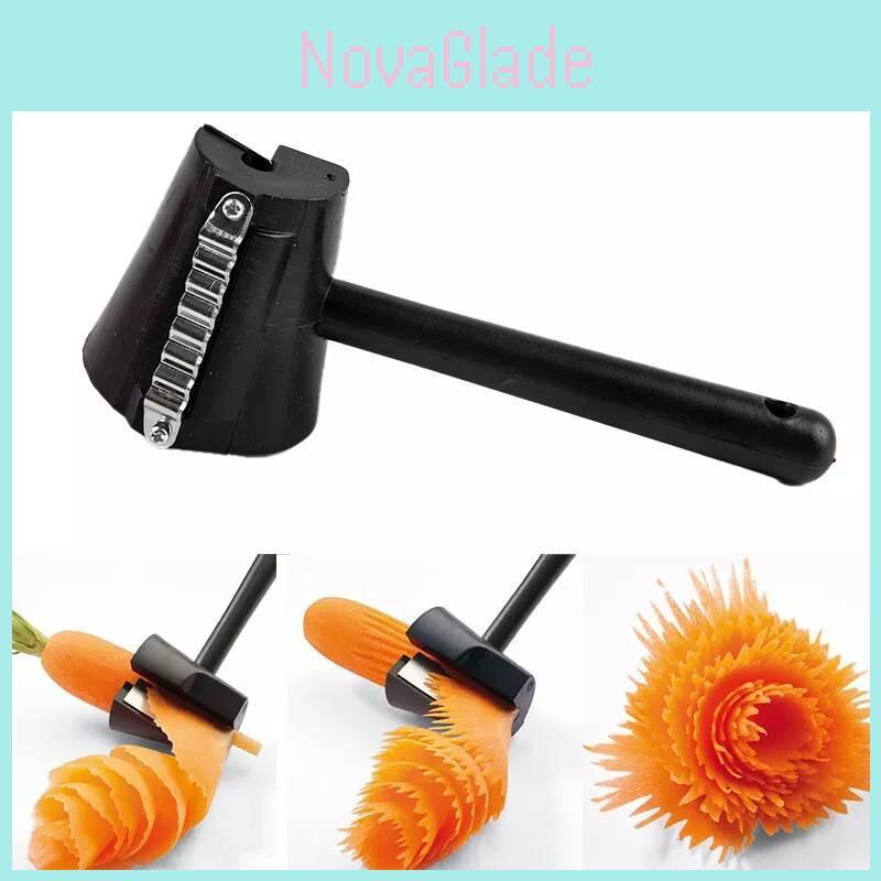 Modern Simple Design Kitchen Tool Spiral Funnel Flower Cutting Multi-use Device