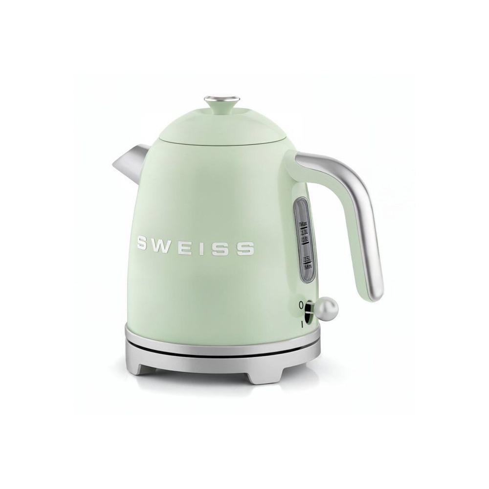 Sweiss KTS7 Electric Kettle 1L 1000W Green