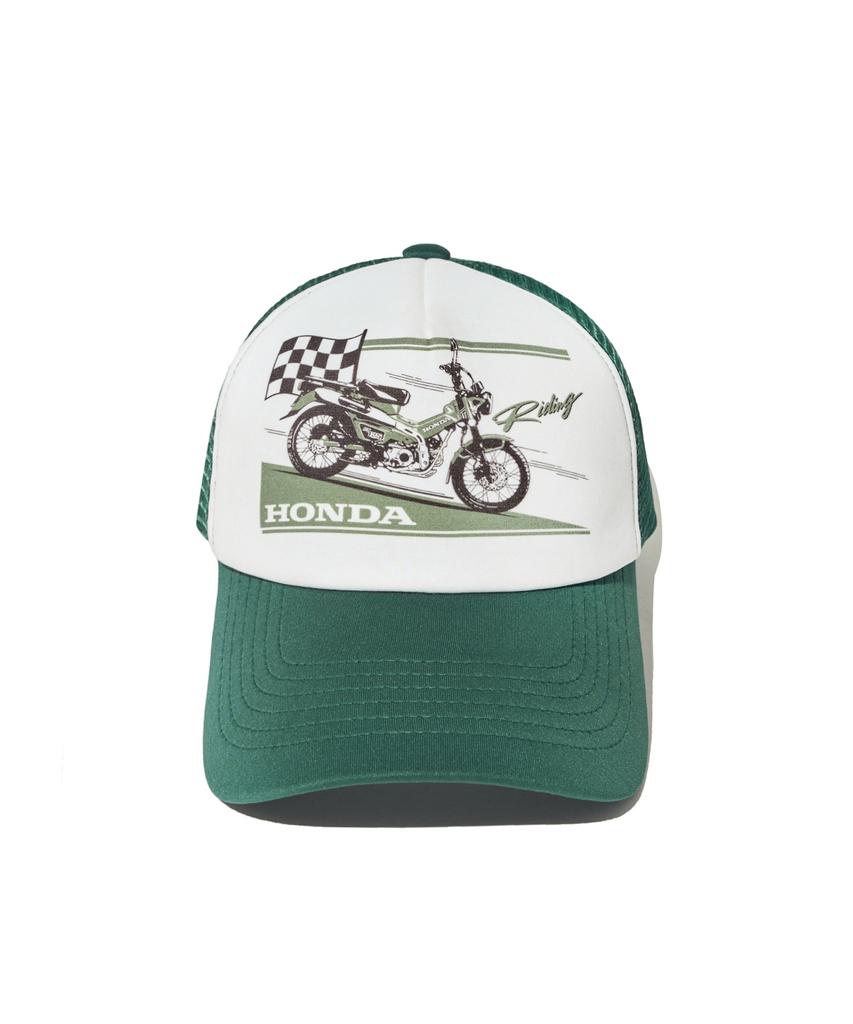 PHYPS MOTORCYCLE Honda Anime Ct 125 Mesh Cap_Green