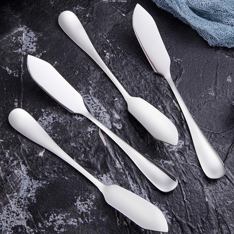 2/6PCS Multifunctional Cheese Butter Knife Cheese Tools Knife Stainless Steel Household Breakfast Bread Jam Knife Kitchen Gadget