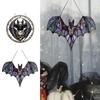 Halloween Bat Ornaments 2D Acrylic Wall Art Decor Halloween Decoration Decorative Pendant For Living Room Home Kitchen