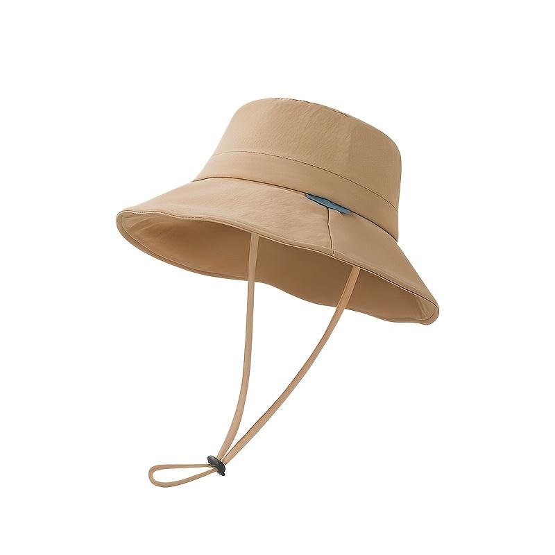 New Quick-Dry Outdoor Sun Protection Hat for Women, Lightweight Summer Mountaineering Hat, Men's Bucket Hat, Sun Shade Hat