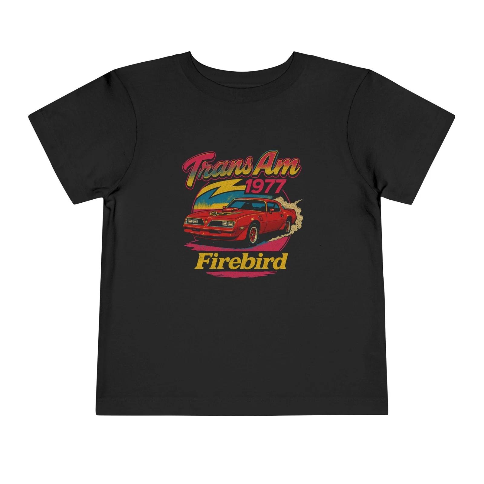 1977 Trans Am Firebird Toddler T-Shirt – Retro Muscle Car Kids Tee L