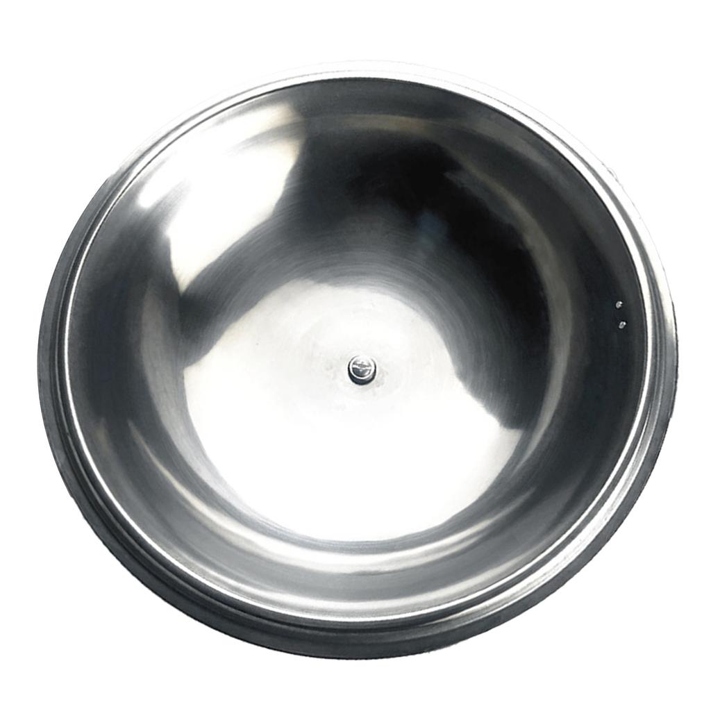 Edelstahl Pfannendeckel Rund Hoch Teilweise Transparentes Sichtglas Suppentopfdeckel für Zuhause