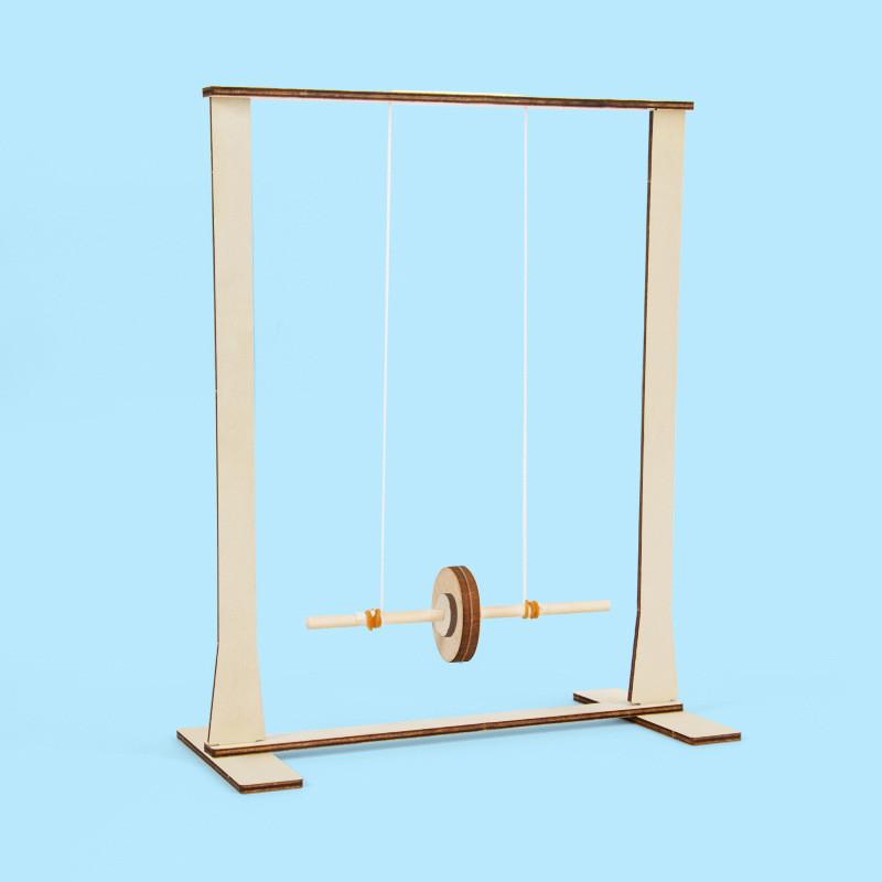 

Научный эксперимент Маятник Максвелла Физический набор С DIY Преобразованием Энергии Для Учеников И Детей