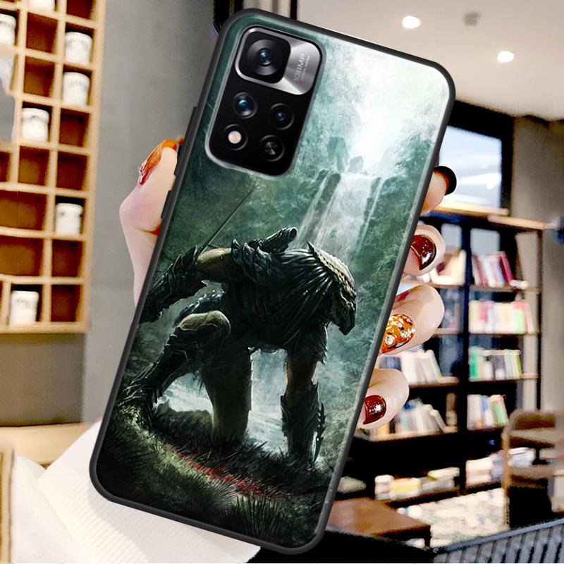 

Alien Predator Case For Xiaomi Redmi Note 12 11 10 9 8 Pro Note 12S 11S 10S 9S Cover For Redmi 9 10 12 C Redmi Note 8T