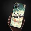 Phone Case for Apple iPhone 17 Pro Max 14 12 15 Pro 7 8 11 17e XR XS MAX 13 Air 16 Funda Phone Cover Cartoon Cute Panda