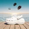 Zomerstrandzandalen die je langer maken: Lichte, dikzoolige geperforeerde 'Dad Shoes' voor buitenshuis