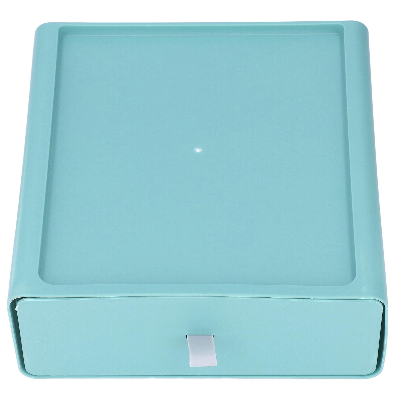 

Настольный ящик для хранения Tetragonum Dust Prevention Free Superposition Combination Tabletop Cancel зелёный