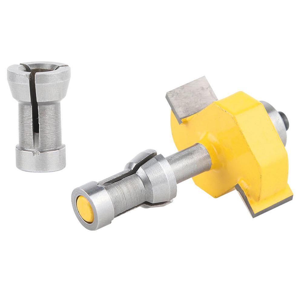 3pcs Alloy Steel Collet Chuck Rod Extensions for Router Bits Designed for Molding Machines with 6 6 35 8mm Bit Compatibility