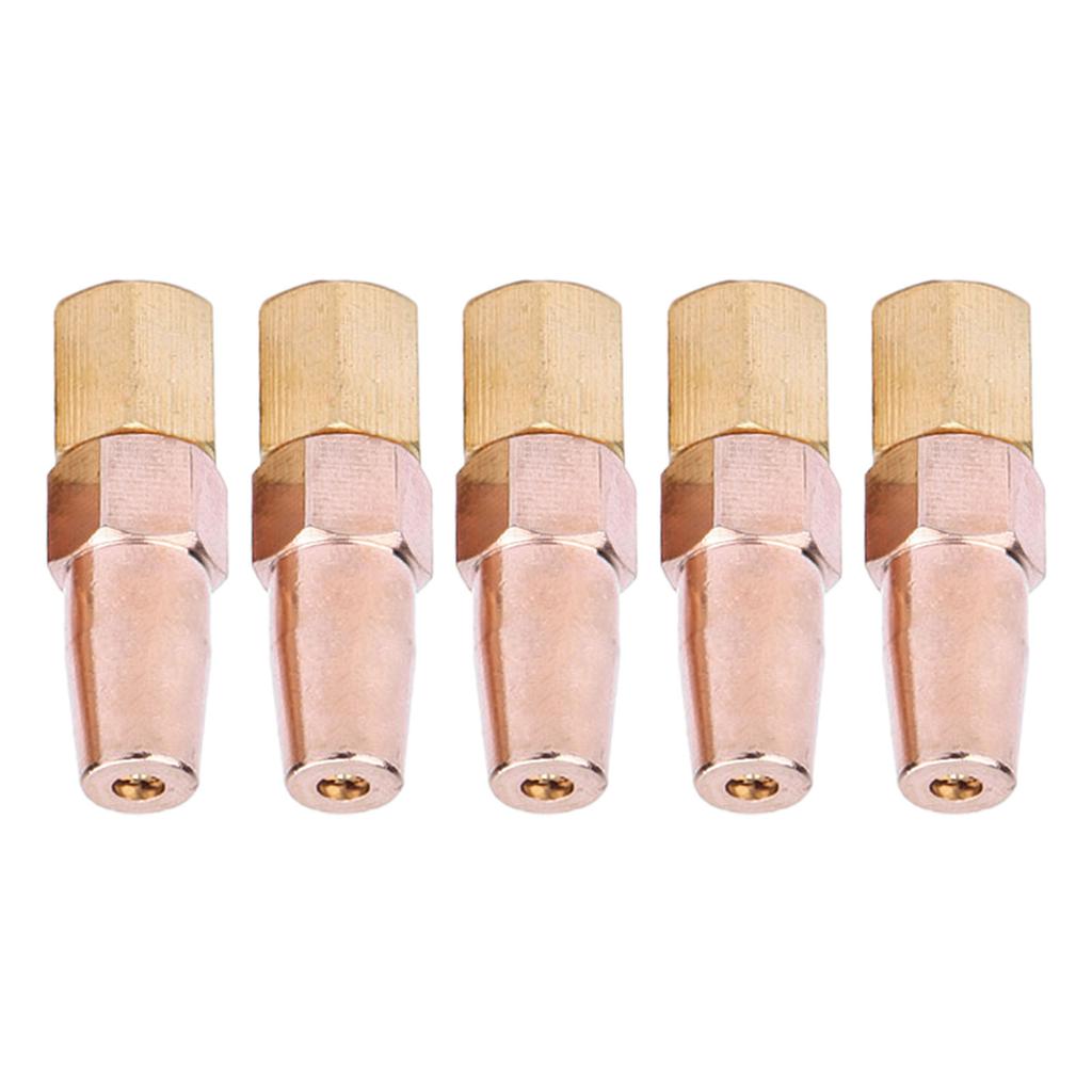5Pcs Propane Gas Welding Nozzle H01-6 OxygenGas Contact Tips Holder for Priming Applications Thermal Metal Expansion