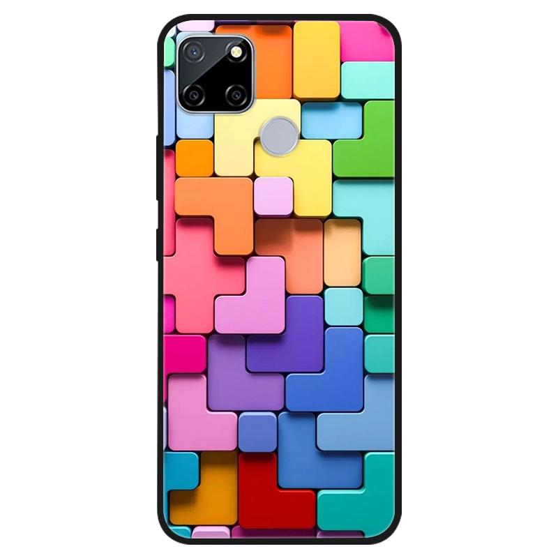 For Realme C25s C25 Case Painted Silicone Soft Phone Cover For Realme C25 C25S C21 C21Y C25Y Phone Case RealmeC25s C 25 s Funda