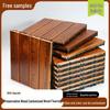 Durable Outdoor Pinus Sylvestris Splicing Wood Flooring for Gardens and Patios