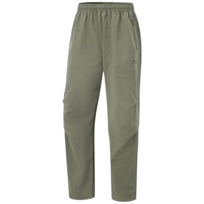 Мужские водоотталкивающие прямые тканые брюки-карго Li-Ning AYKV227 L