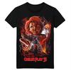 Killer Doll Horror Graphic T-Shirt Vintage Scary Movie Fans Gift Halloween