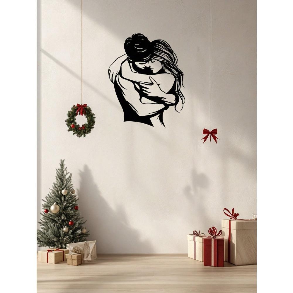 Metal Wall Art Home Decor Outdoor Wrought Iron Garden Ornament Christmas Easter Gift