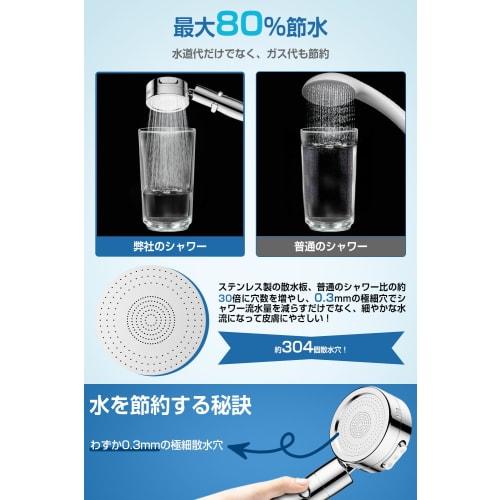 Eaimiu Shower Head [2024 Ultimate Improved Model] Water-Saving, Chlorine-Removing Shower, 3-Level Mode, Disassembly for Cleaning, High and Low Pressur