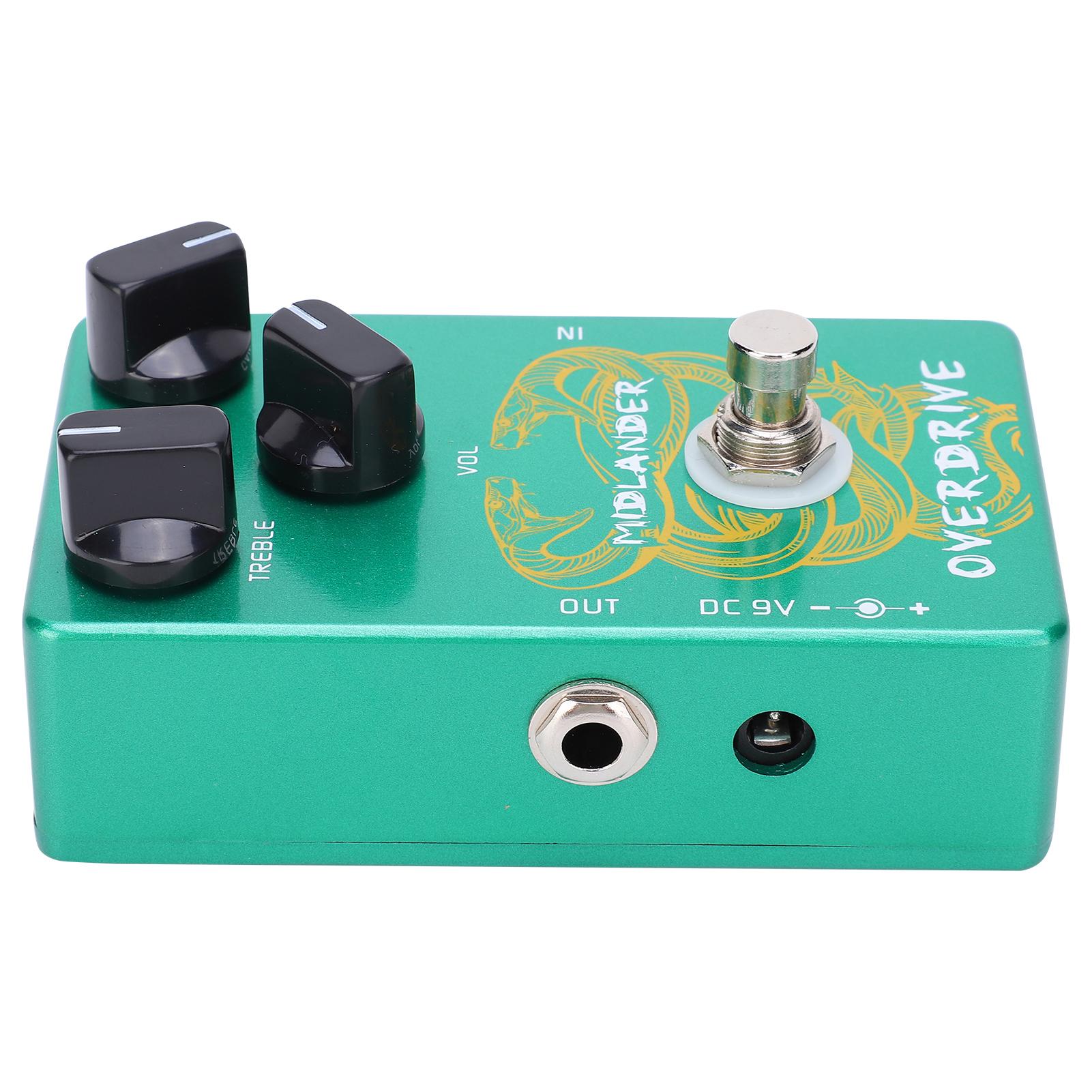 

Педаль Overdrive Электрогитара True Bypass Effect Аксессуары для музыкальных инструментов