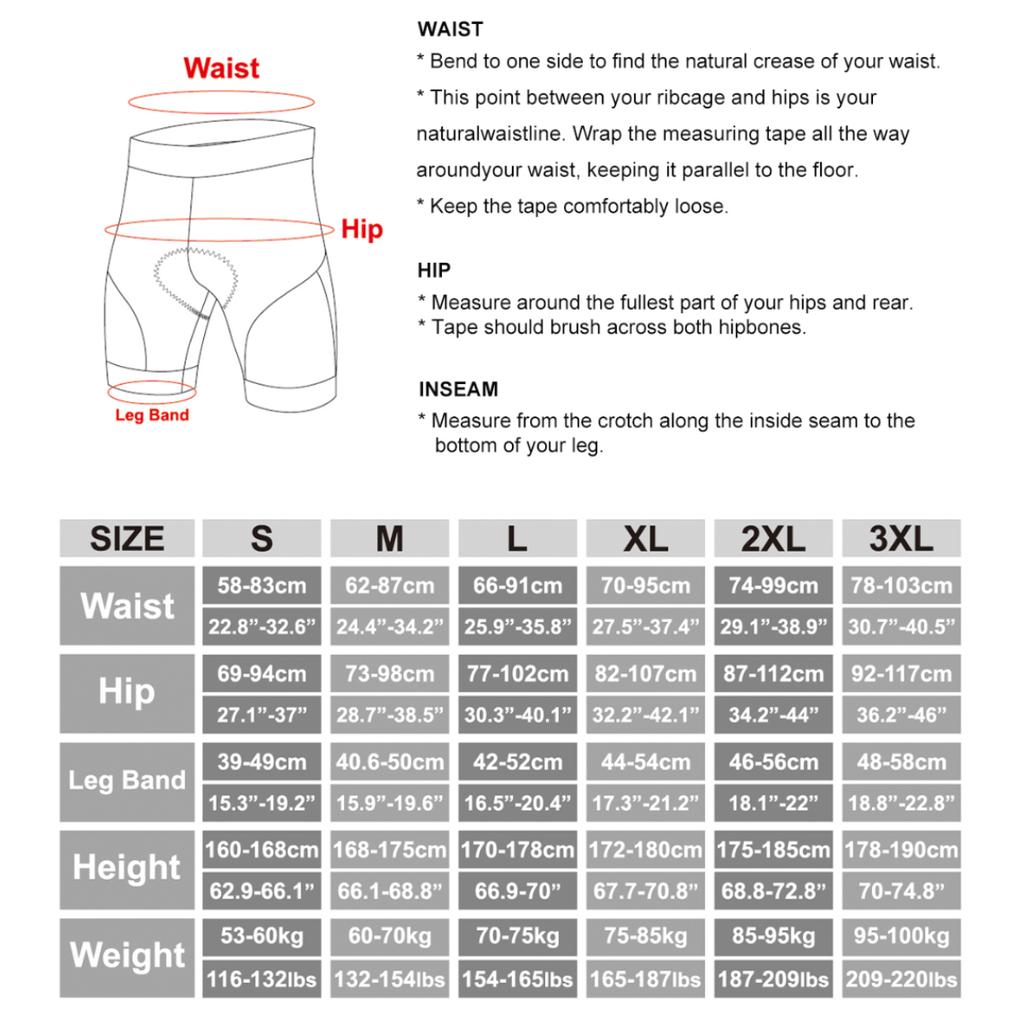 X-TIGER Cycling Underwear 5D Gel Pad Breathable Non-Slip Men Bike Shorts Shockproof Bicycle Underpant MTB Road Bike Riding Short