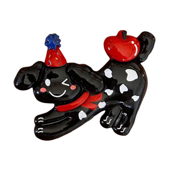 Cartoon Dog Resin Refrigerator Magnet DIY Cat 3D Kitten Puppy Magnetic