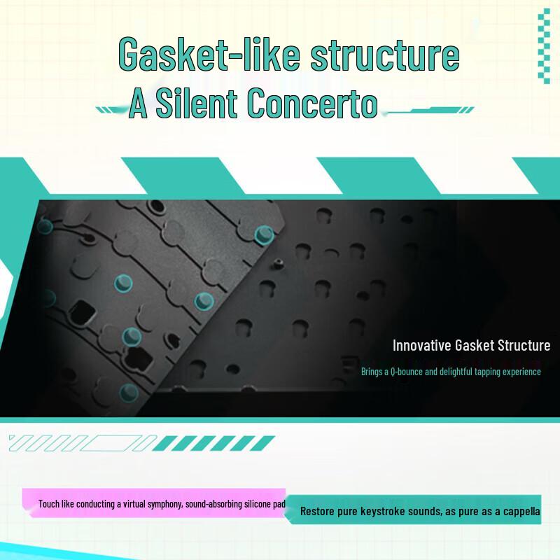 ASUS TUF Gaming TX98 Hatsune Miku Edition Mechanical Keyboard