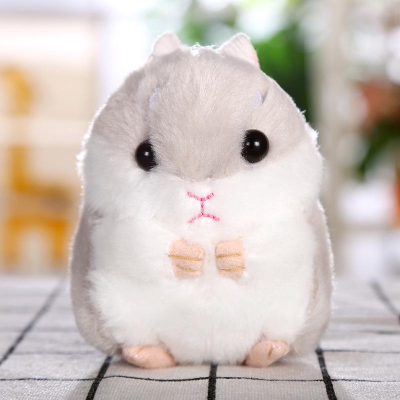 

Милый плюшевый брелок-кукла в виде хомяка - Маленькое украшение для рюкзака 12 cm