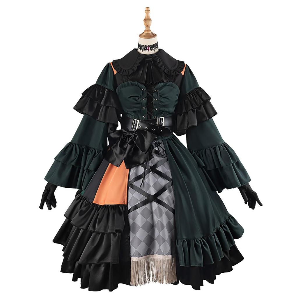 [Milky Time] Hololive Jufuutei Raden Cosplay Halloween VTuber Japanese Style (Costume)