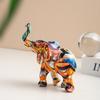 Colorful , Elephant Ornaments, Creative Animals For Home Desktop Wine Cabinets, Resin Handicrafts And Ornaments.