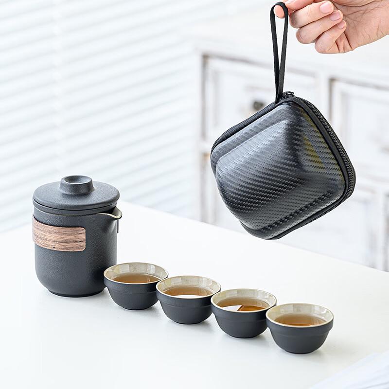 Yipan Portable Japanese Kung Fu Teapot Set