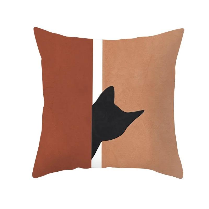 Abstract Painting Decorative Pillowcase Living Room Office Home Pillowcase Car Ornaments