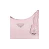 Prada Re-Edition 2005 Enamel Triangle Metal Logo Recycled Nylon Fabric With Saffiano Leather Trim Mini Shoulder Bag Women bags 1NE204_R064_F0E18