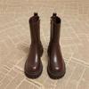 Retro Chelsea Chimney Boots For Women Popular Spring And Autumn  Short Boots For Women In