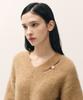 Seteo Two-Tone Mohair Blend Knit Heritage Brown