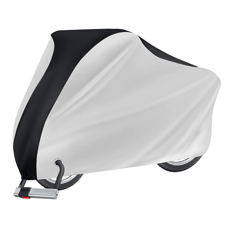 

210D Oxford Cloth Double Bike Cover: Sun, Dust & Rain Protection M