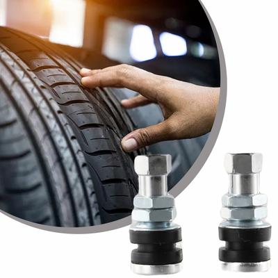 Auto Schlauchlos Metall Silber Auto Schlauchlos Staub Silber