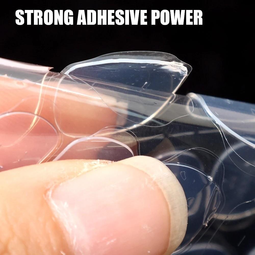 New Transparent Nail Jelly Glue Self Adhesive DIY Nail Art Tape Waterproof False Nail Fake Nails Tips Women