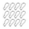 316 Stainless Steel Multifunctional Spring Snap M4 M5 M6 M7 M8 Carabiner Quick Link Lock Ring Hook