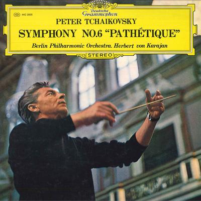LP Record HERBERT VON KARAJAN, BERLINER PHILH - Tchaikovsky Symphony No.6 Pathetiqu MG2005 DEUTSCHE GRAMMO 1964 Japan Obi Classical Used