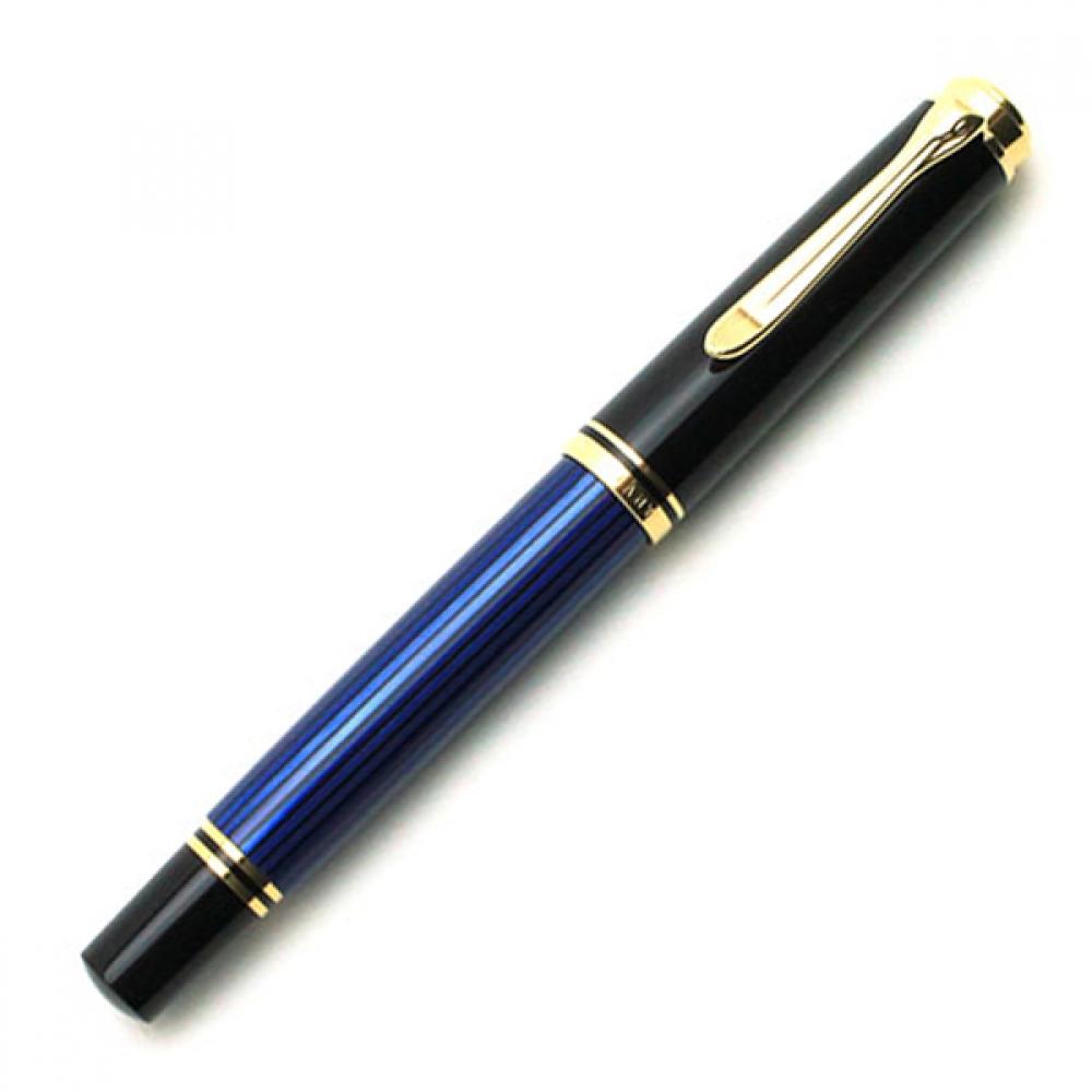 

Pelican Sue Bellane M400 Fountain Pen Blue Stripe B bold