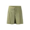 2023 Summer New Loose High Waist Skirt Pants Sports Five-Point Woven Shorts Women Shorts Light-Chocolate A11W327804F-YE