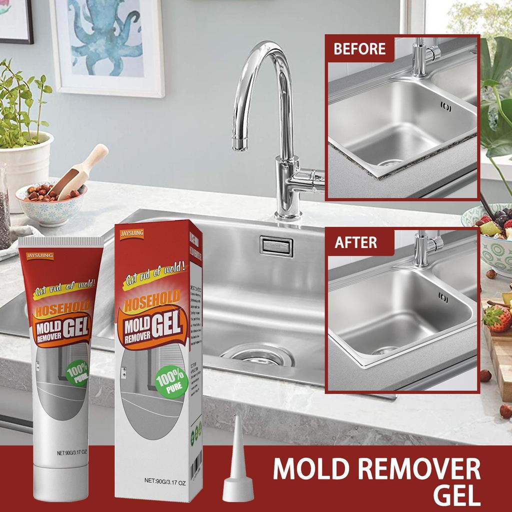 Jaysuing Wall Mildew Removal Gel Walls Walls Bathroom Kitchen White Stain Removal Mildew Removal Gel