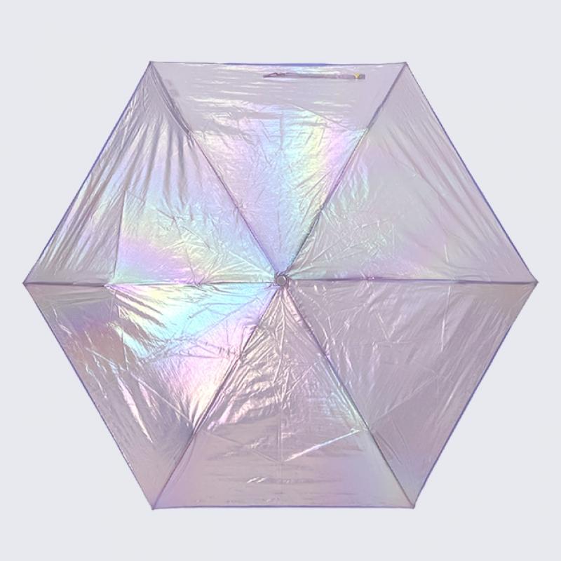 WPC Glow Pearl Mini 3 Fold Umbrella Upem 002