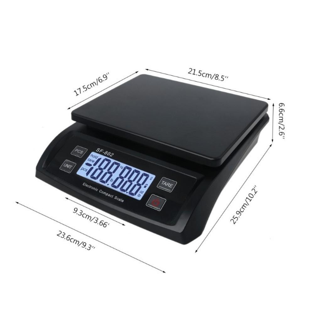 66lb/0.1oz Postal Weight Scale With Hold And Tare Function Digital Shipping Scale High Precision Electronic Bench Scale