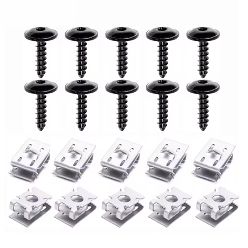 Volkswagen Mudguard Splash Guard Hex Screw & U-Bolt Nut Kit