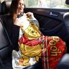 Winnie the Pooh Blanket  Ultra-Soft, Warm, Cozy Throw for Living Room, Sofa, Four Seasons Travel Accessory  Cute Cartoon Character