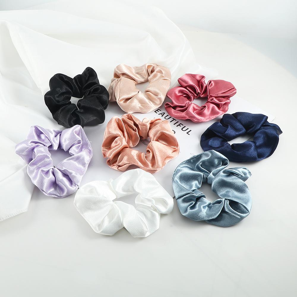 47 Styles 5pcs Fashion Elastic Hair Bands Simple Basic Ponytail Holder Rubber Band Headwear for Women Girl Hair Accessories Gift